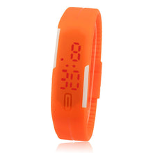 Candy Color Ultra Thin Men Women s Silicone Digital LED s Bracelet Wrist Watch IMY66