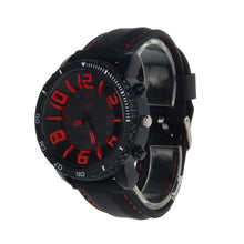 Casual Quartz watch men military Watches Wristwatch Dropship Silicone Clock Hours Stainless Steel watch IMY66