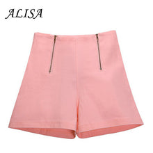 Style Super Short Shorts Women Girl Pants Casual Short Pants High Waist Zipper Shorts IMY66
