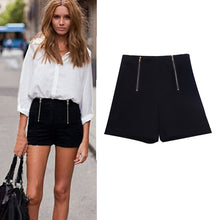 Style Super Short Shorts Women Girl Pants Casual Short Pants High Waist Zipper Shorts IMY66