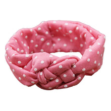 Baby Girls Infant Kids Toddler Wide Dot Cross Hairband Turban Knitted Knot twisted Headband Headwear Hair Bands Accessories IMY66