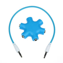 3.5mm Headphone Earphone Extension Audio Splitter Adapter 1 Male to 2 3 4 5 Female Audio Cable Hgih Quanlity IMY66