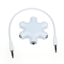 3.5mm Headphone Earphone Extension Audio Splitter Adapter 1 Male to 2 3 4 5 Female Audio Cable Hgih Quanlity IMY66