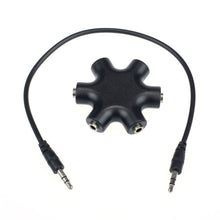 3.5mm Headphone Earphone Extension Audio Splitter Adapter 1 Male to 2 3 4 5 Female Audio Cable Hgih Quanlity IMY66