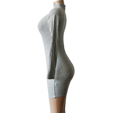 Dress Women Long Sleeve Sexy Party Knitted Dress Casual Bodycon Dress Vestidos Sweater Dresses Vestidos femininos IMY66