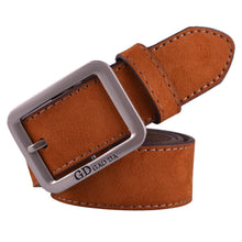 Boys Mens Casual Waistband Leather Metal Pin Buckle Belt Male cinto masculino Suede Leather Waist Belts Waistband IMY66