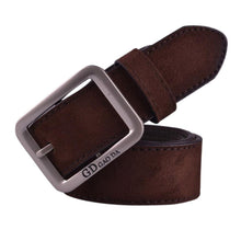 Boys Mens Casual Waistband Leather Metal Pin Buckle Belt Male cinto masculino Suede Leather Waist Belts Waistband IMY66