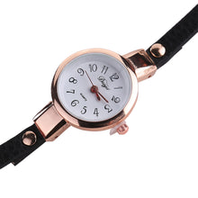 DUOYA Eye Gemstone Luxury Watches Women Gold Bracelet Watch Dress Female PU Leather Electronic Quartz Wristwatches Clock IMY66