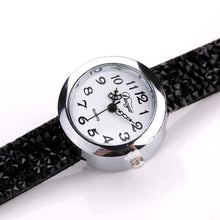 Duoya Watches Women Crystal Bracelet Quartz Wristwatch Rhinestone Ladies Dress Watches relogio feminino IMY66