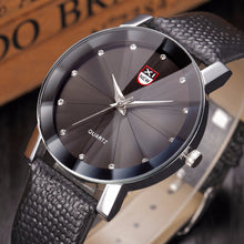 Watches Men Luxury Watch Stainless Steel Quartz Military PU Leather Band Dial Wrist Watch Relogio Masculino IMY66