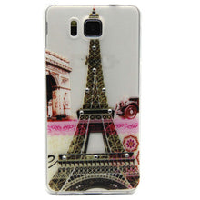 Painted Pattern Diamond Soft TPU Back Case Cover For Samsung Galaxy Alpha Alfa G850 IMY66