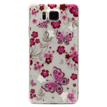 Painted Pattern Diamond Soft TPU Back Case Cover For Samsung Galaxy Alpha Alfa G850 IMY66