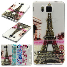 Painted Pattern Diamond Soft TPU Back Case Cover For Samsung Galaxy Alpha Alfa G850 IMY66