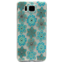 Painted Pattern Diamond Soft TPU Back Case Cover For Samsung Galaxy Alpha Alfa G850 IMY66