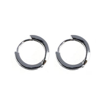 Sterling-Silver-Jewelry Simple Small Round Cz Stud Earrings Brincos De Festa IMY66