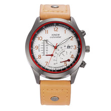 Watches Men's Leather Stainless Steel Analog Quartz Date Wrist Watch Waterproof Male Relogio Clock Military Brand IMY66