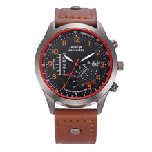 Watches Men's Leather Stainless Steel Analog Quartz Date Wrist Watch Waterproof Male Relogio Clock Military Brand IMY66