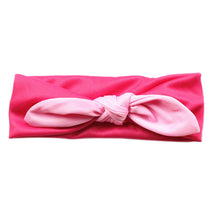 Lovely Baby Kids Girls Infant Rabbit Bow Ear Hairband Headband Turban Knot Head Wraps For Baby Girls IMY66