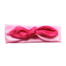 Lovely Baby Kids Girls Infant Rabbit Bow Ear Hairband Headband Turban Knot Head Wraps For Baby Girls IMY66