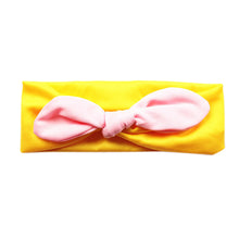 Lovely Baby Kids Girls Infant Rabbit Bow Ear Hairband Headband Turban Knot Head Wraps For Baby Girls IMY66
