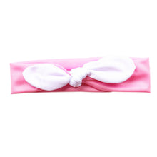Lovely Baby Kids Girls Infant Rabbit Bow Ear Hairband Headband Turban Knot Head Wraps For Baby Girls IMY66