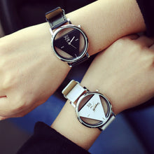 Couple Lover's Watches Unique Hollowed-out Triangular Dial Watch Women Men Dress Watch relogio masculino IMY66