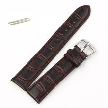 18 20 22mm Watchband Soft Sweatband PU Leather Steel Buckle Wrist Watch Band Strap For Men's Women's Watch IMY66