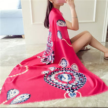 190*90cm Women Necklace Printed Women Scarf Shawls Soft Long Wraps Shawl Scarves Scarf IMY66