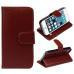 Retro Leather Wallet Flip Cover Case For iPhone 5 5G 5S Puscard IMY66