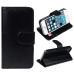Retro Leather Wallet Flip Cover Case For iPhone 5 5G 5S Puscard IMY66