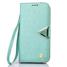 Luxury Leather Flip Stand Wallet Cover For Samsung Galaxy S6 Edge Foldable Protective Case MOBILE PHONE BAG IMY66