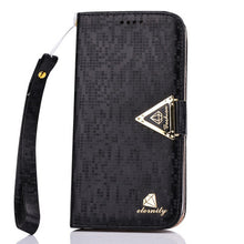 Luxury Leather Flip Stand Wallet Cover For Samsung Galaxy S6 Edge Foldable Protective Case MOBILE PHONE BAG IMY66