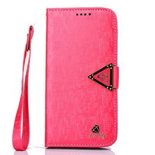 Luxury Leather Flip Stand Wallet Cover For Samsung Galaxy S6 Edge Foldable Protective Case MOBILE PHONE BAG IMY66