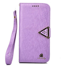 Luxury Leather Flip Stand Wallet Cover For Samsung Galaxy S6 Edge Foldable Protective Case MOBILE PHONE BAG IMY66