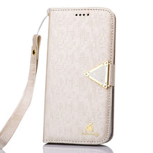 Luxury Leather Flip Stand Wallet Cover For Samsung Galaxy S6 Edge Foldable Protective Case MOBILE PHONE BAG IMY66