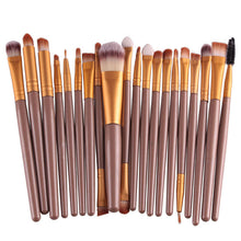 20 pcs Professional Cosmetic Makeup Brush Set tools Make-up Toiletry Kit Wool Make Up Brush Set Kit Beauty Tool 6 Colors IMY66