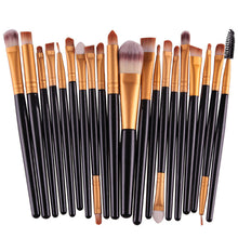 20 pcs Professional Cosmetic Makeup Brush Set tools Make-up Toiletry Kit Wool Make Up Brush Set Kit Beauty Tool 6 Colors IMY66