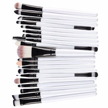 20 pcs Professional Cosmetic Makeup Brush Set tools Make-up Toiletry Kit Wool Make Up Brush Set Kit Beauty Tool 6 Colors IMY66