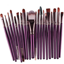 20 pcs Professional Cosmetic Makeup Brush Set tools Make-up Toiletry Kit Wool Make Up Brush Set Kit Beauty Tool 6 Colors IMY66