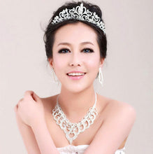 Wedding Bridal Austrian Crystal Hair Accessory Tiara Crown Silver IMY66