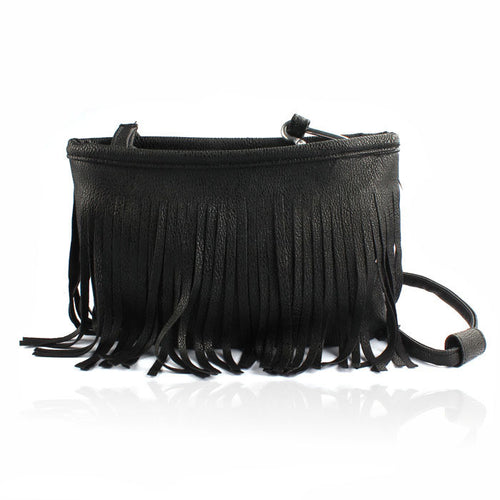 Coming Tassel Cross Body Shoulder Messenger Bags Clutch Baguette Women Satchel IMY66