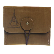 Retro Paris Tower Memory Coin Purse Holder IMY66