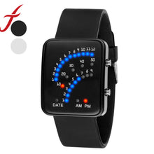 Mens s Watches Futuristic Multicolor Outdoor LED Digital Wrist Watch Clock relogios masculinos IMY66