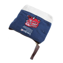 London Bus Embroidered Admission Package Canvas Coin Purse Hand Bag For Best IMY66