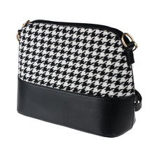 Women Houndstooth Shoulder Shell Bags Tote Purse Women Messenger Satchel Bag IMY66
