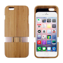 Genuine Natural Real Bamboo Wood Wooden Hard Case Cover For Apple iPhone 6 4.7 Inch Phone Cases IMY66