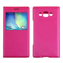 Luxury View Window Flip Leather Skin Case Cover for Samsung Galaxy A5 Free Shippin IMY66