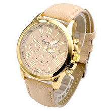 Roman Women's Numerals Faux Leather Analog Quartz Dress Watches Luxury Lady Wrist Watch sale IMY66