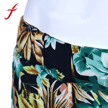 Sexy Women Girl Casual Floral Printed Shorts Loose Beach High Waist Shorts With Tassels IMY66