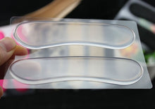 Silicone Gel Heel Cushion protector Foot feet Care Shoe Insert Pad Insole IMY66